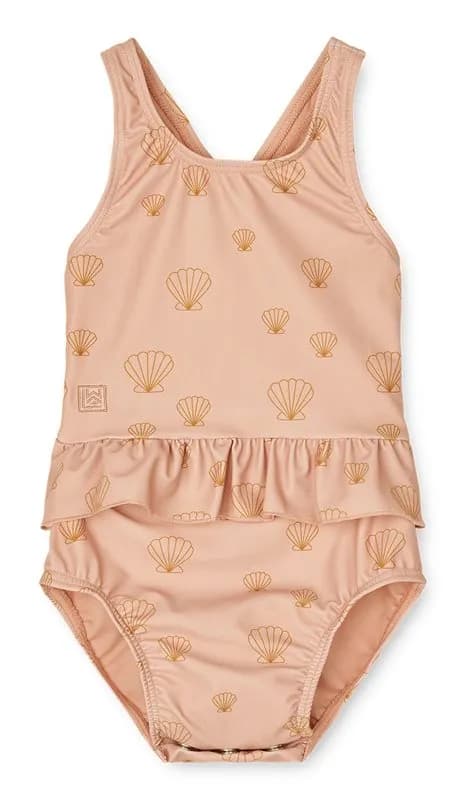 Liewood simdräkt Amina stl 62, sea shell/pale tuscany