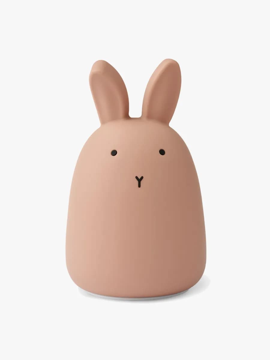LIEWOOD Winston Nattlampa, Rabbit Dark Rose, Barnrum