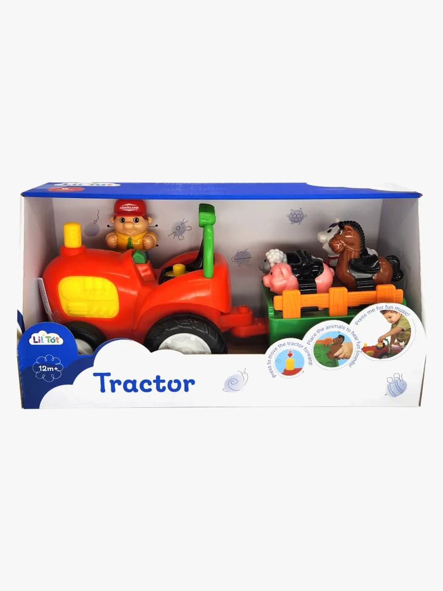 Lil'Tot Traktor med Vagn