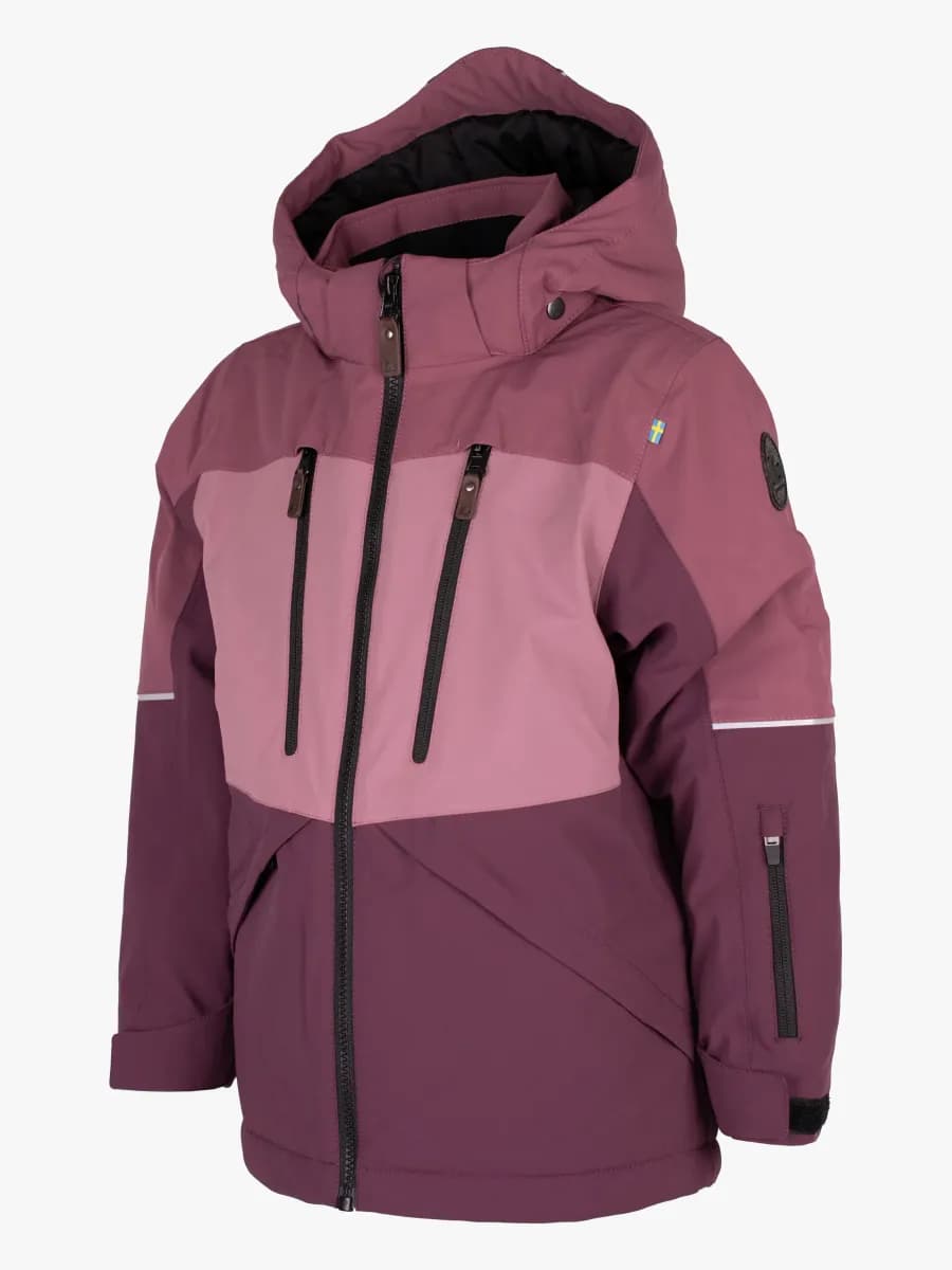 Lindberg Alpine Vinterjacka, Dry Rose/Plum, 170