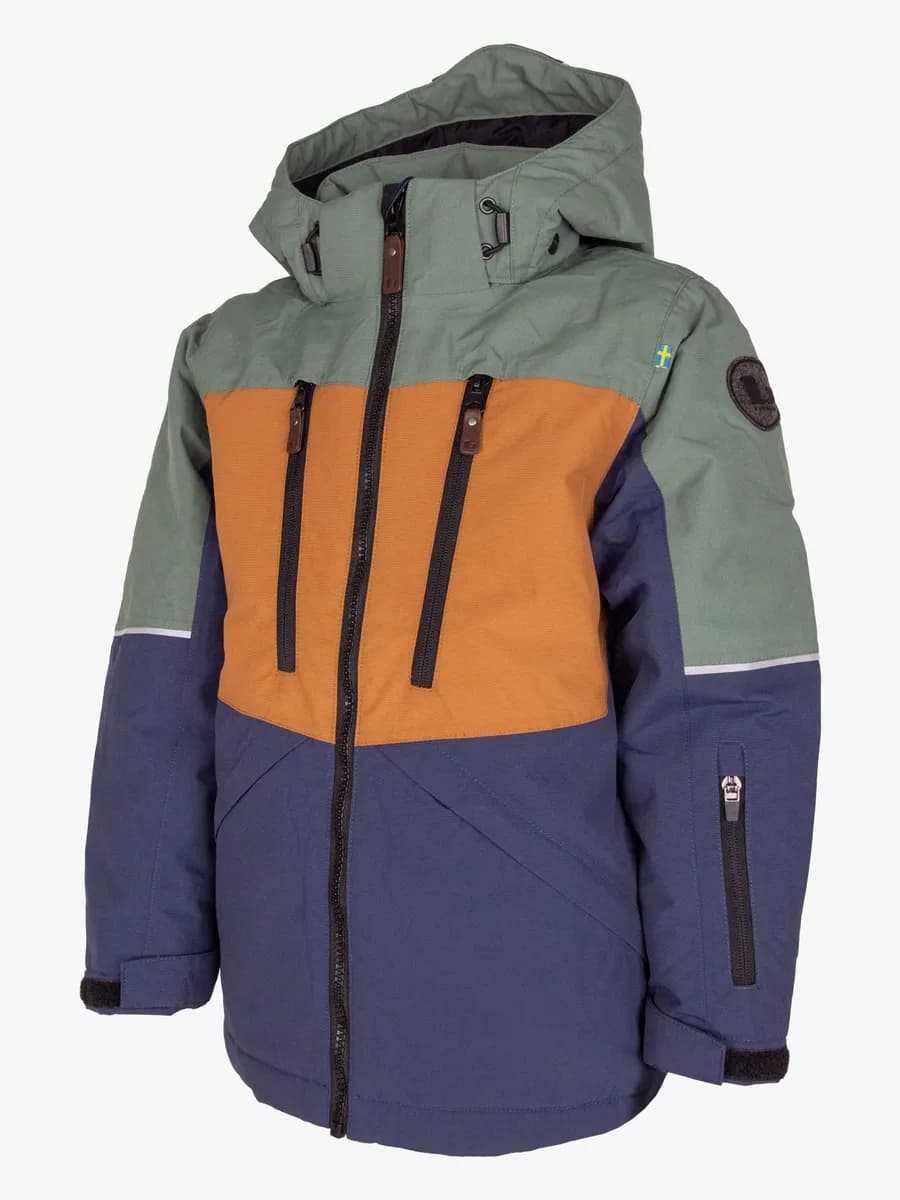 Lindberg Alpine Vinterjacka, Grön/Blå, 100