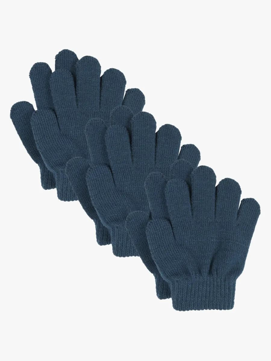 Lindberg Åsbro Magic Fingervante 3-pack, Mörkblå, 2-5 År