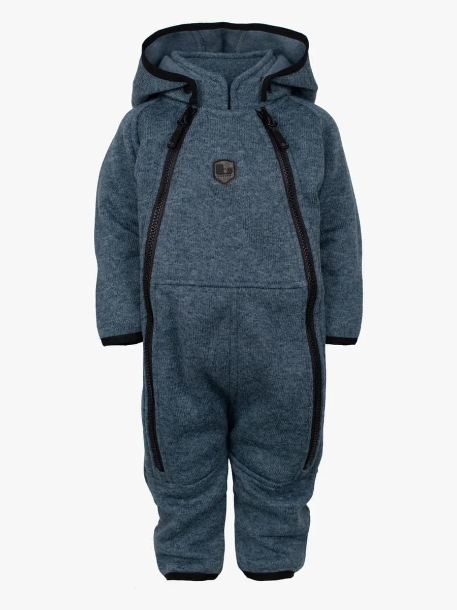 Lindberg Bormio Vindfleeceoverall, Blå, 80