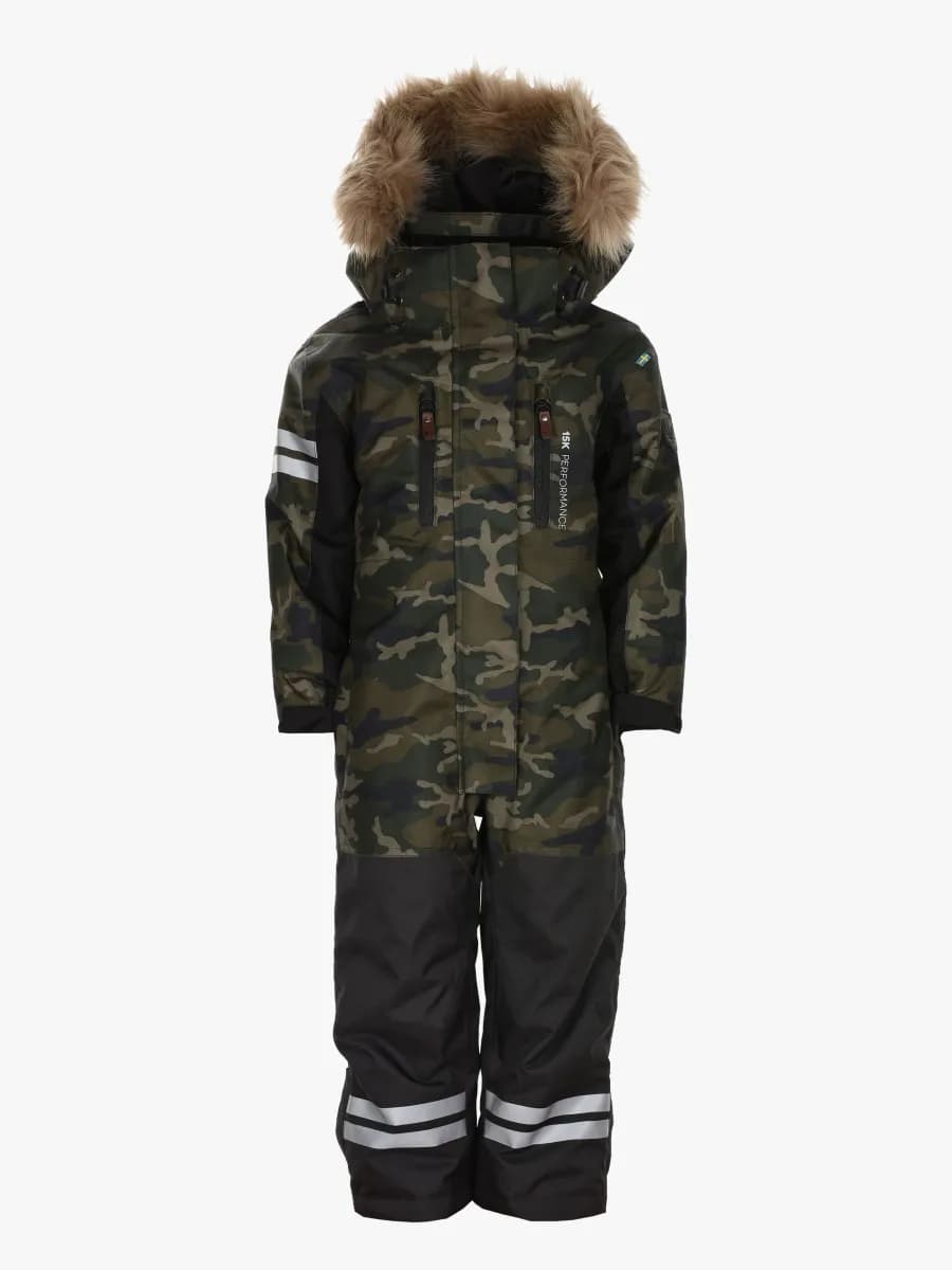 Lindberg Camo Overall, Grön 80