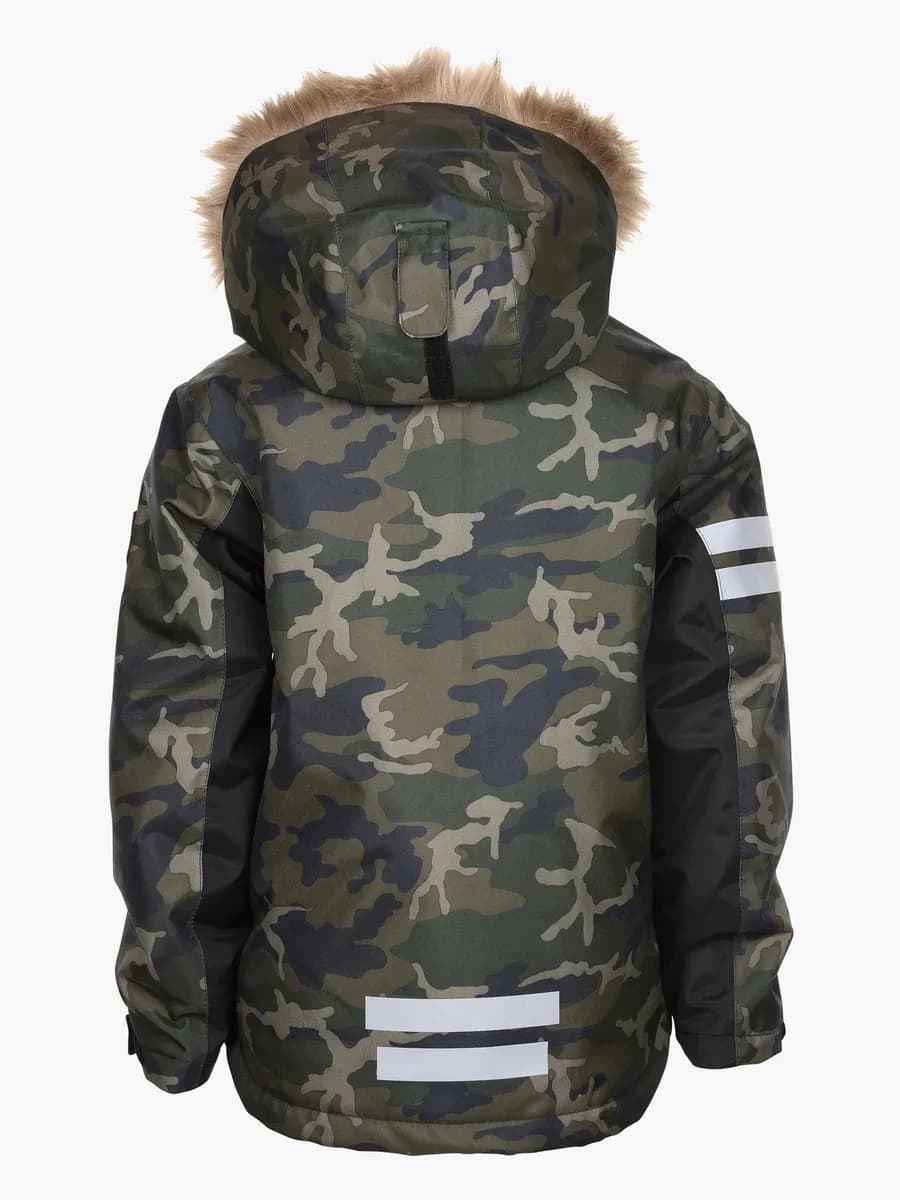 Lindberg Camo Vinterjacka, Grön