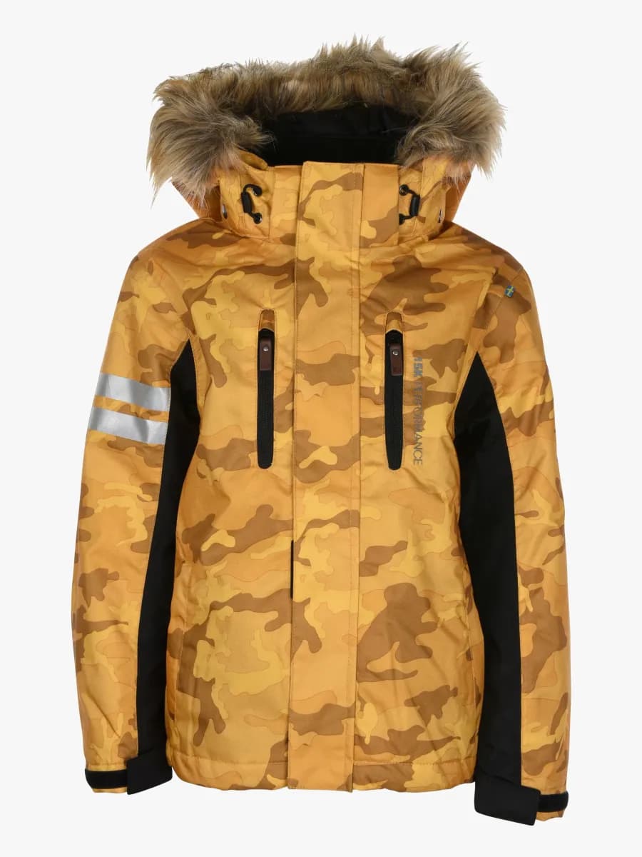 Lindberg Camo Vinterjacka, Gul