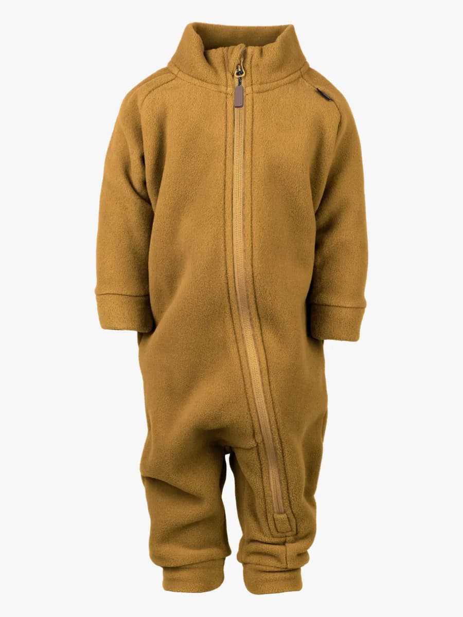 Lindberg Chill Fleeceoverall, Mustard, 86