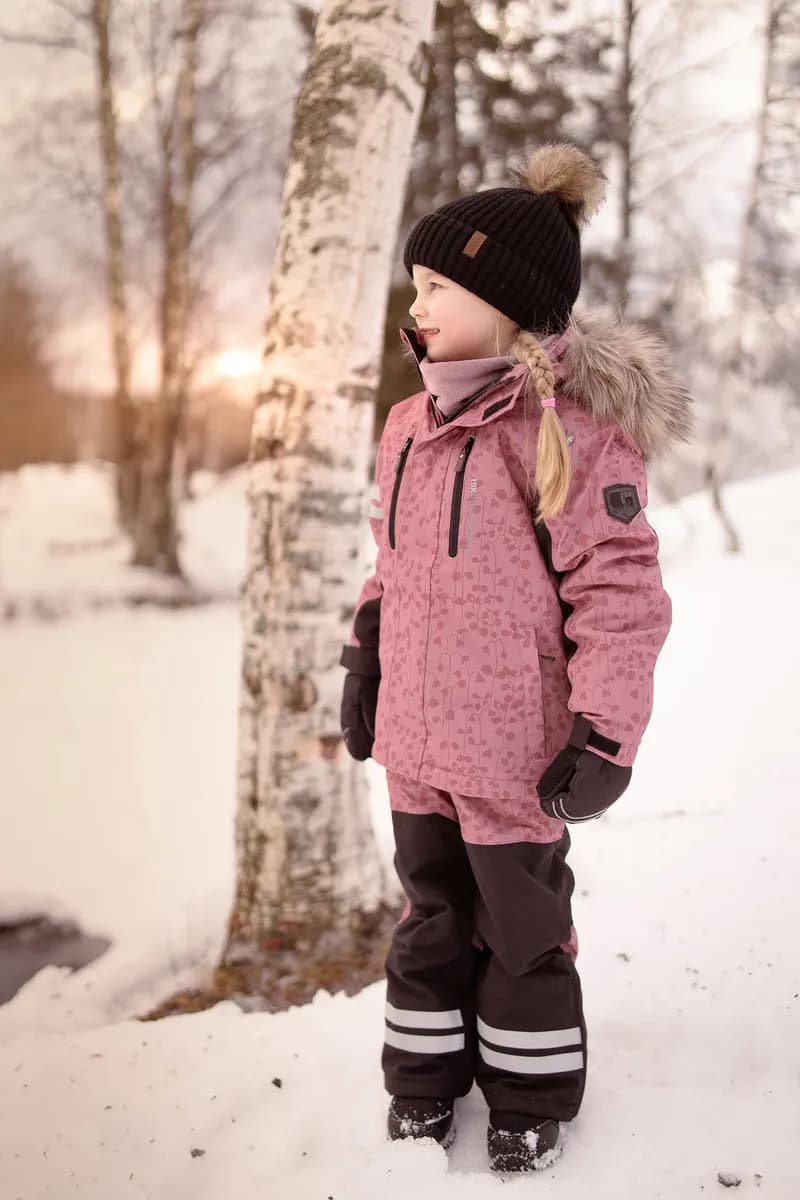 Lindberg Colden Vinterjacka, Blush/Rose, 140