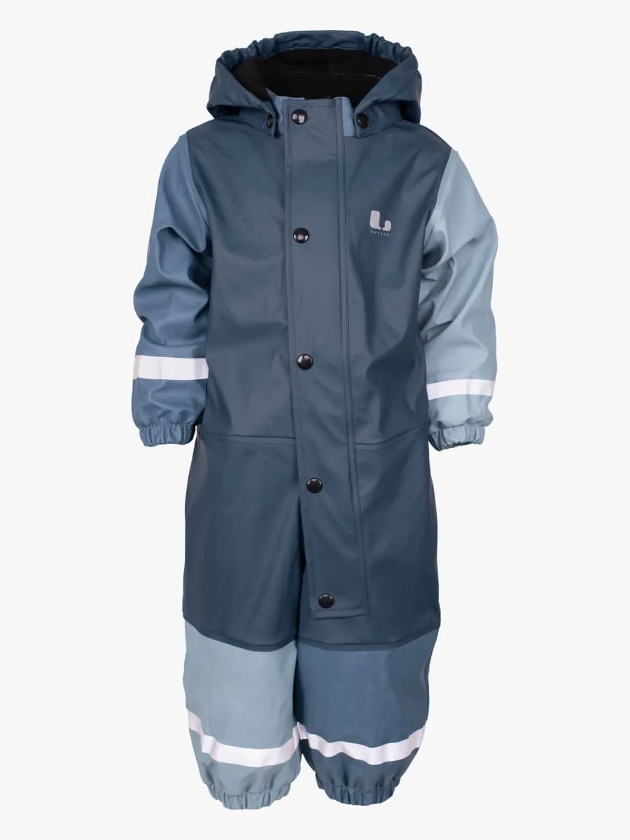 Lindberg Fagerhult Fodrad Regnoverall, Iron Blue/Blue, 104 - Bäst i test