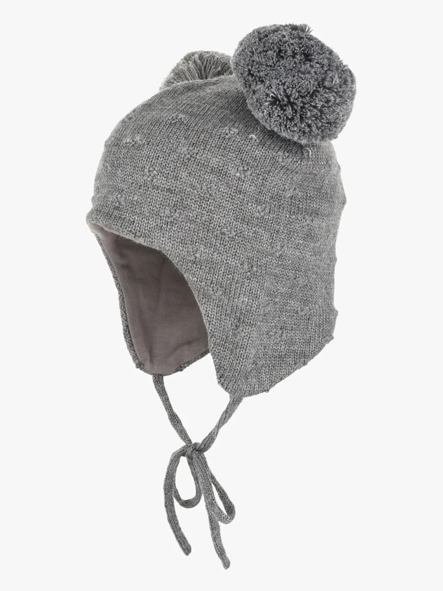 Lindberg Idaho Baby Mössa Ullmix, Anthracite, 40-44