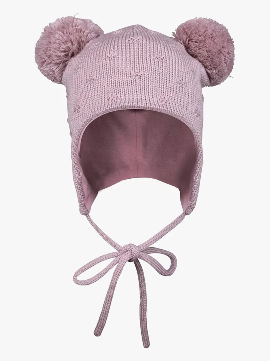 Lindberg Idaho Baby Mössa Ullmix, Dusty Mauve, 48-52