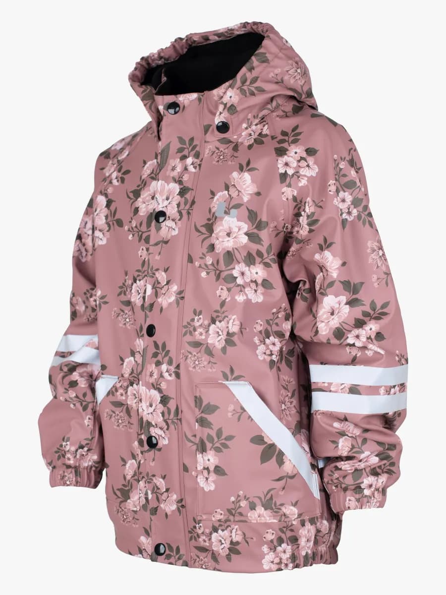 Lindberg Lekhyttan Fodrat Regnställ, Rose/Brown, 100