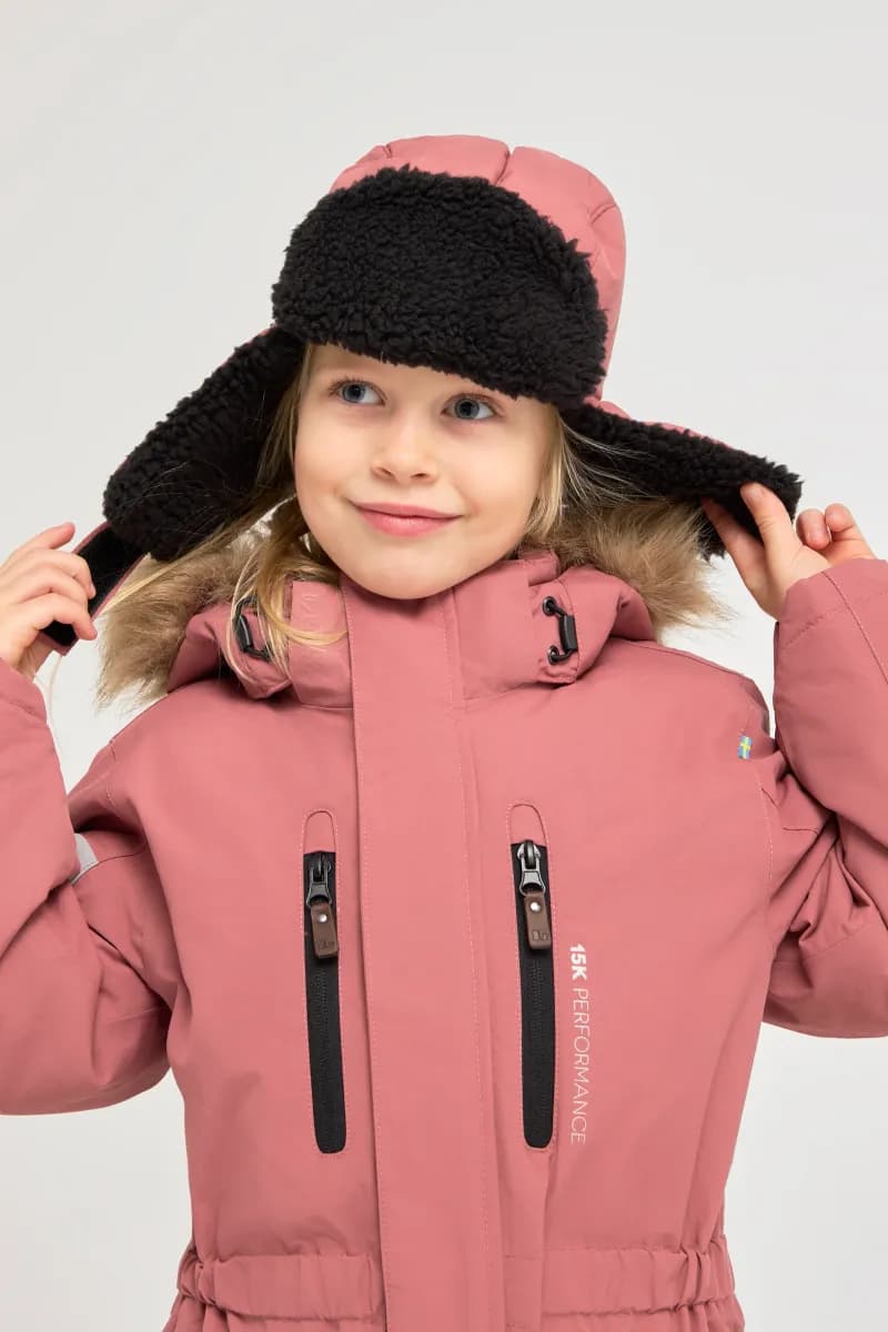 Lindberg Polar Mössa, Mörkrosa, 48