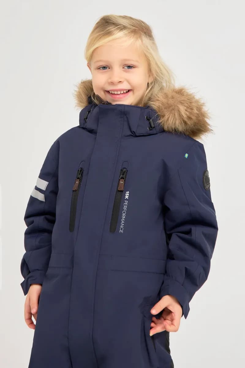 Lindberg Polar Overall, Navy, 80