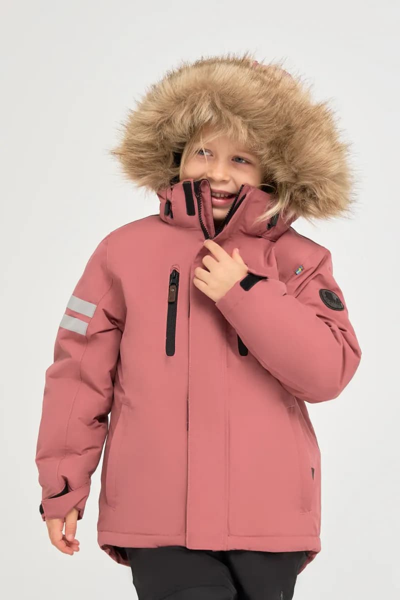 Lindberg Polar Vinterjacka, Mörkrosa, 110