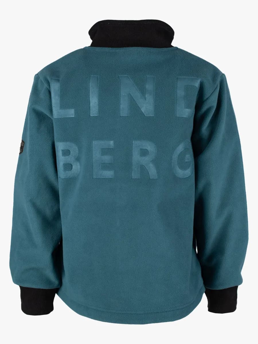 Lindberg Stormy  Vindtät Vindfleecejacka, Dark Teal, 130