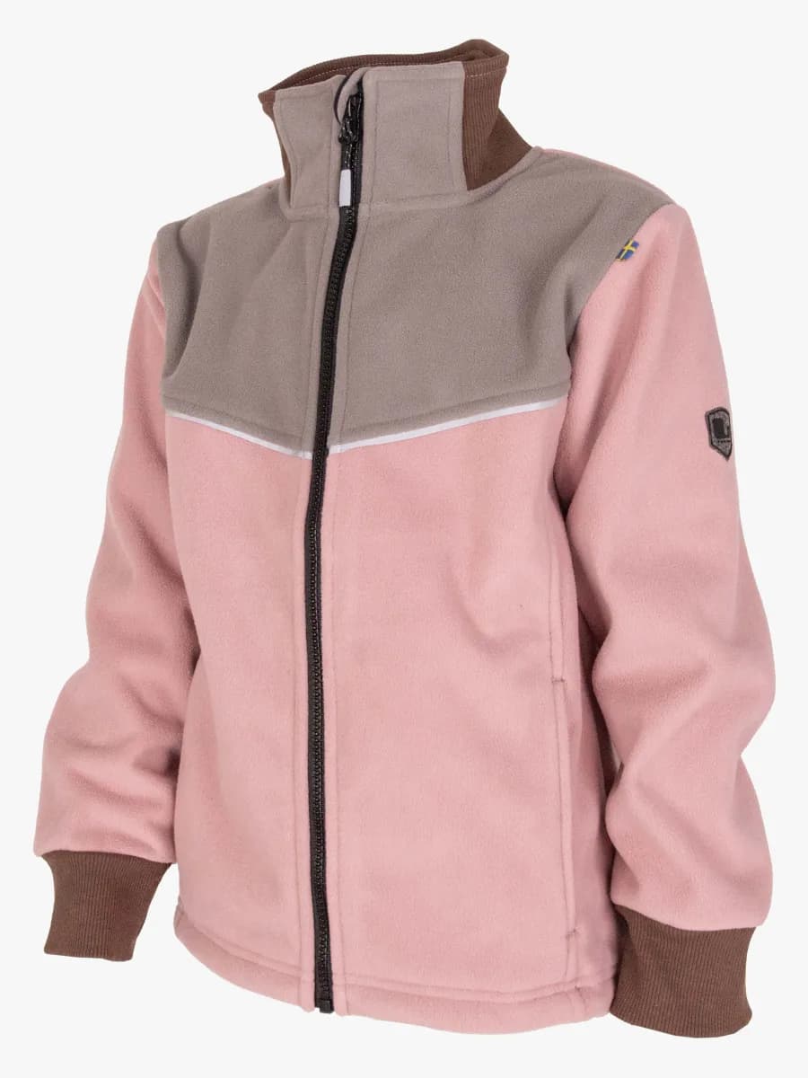 Lindberg Stormy  Vindtät Vindfleecejacka, Grå/Blush, 80