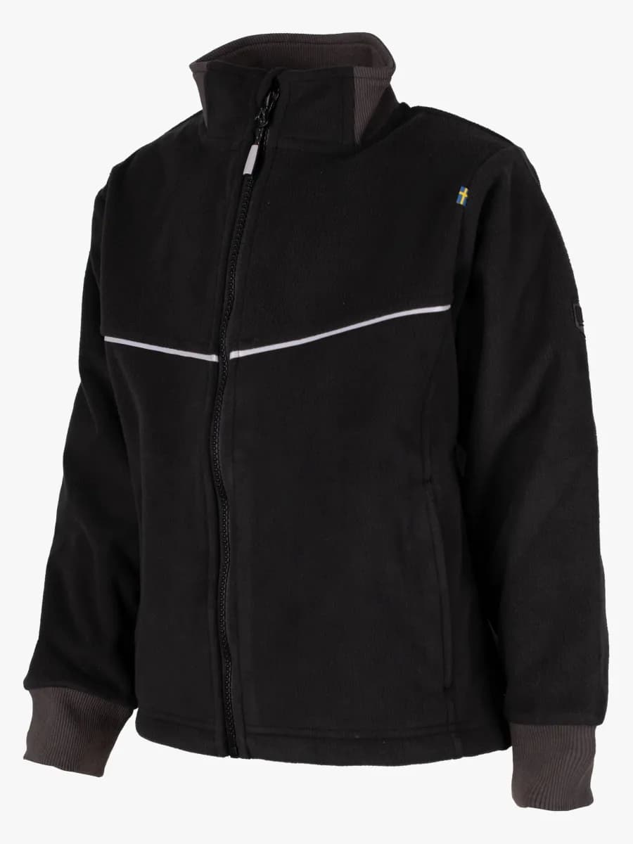 Lindberg Stormy  Vindtät Vindfleecejacka, Svart, 100