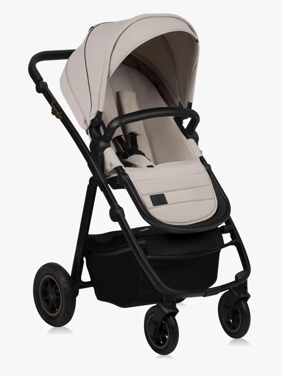 Lionelo Amber Plus 2-in-1 Duovagn, Beige Sand
