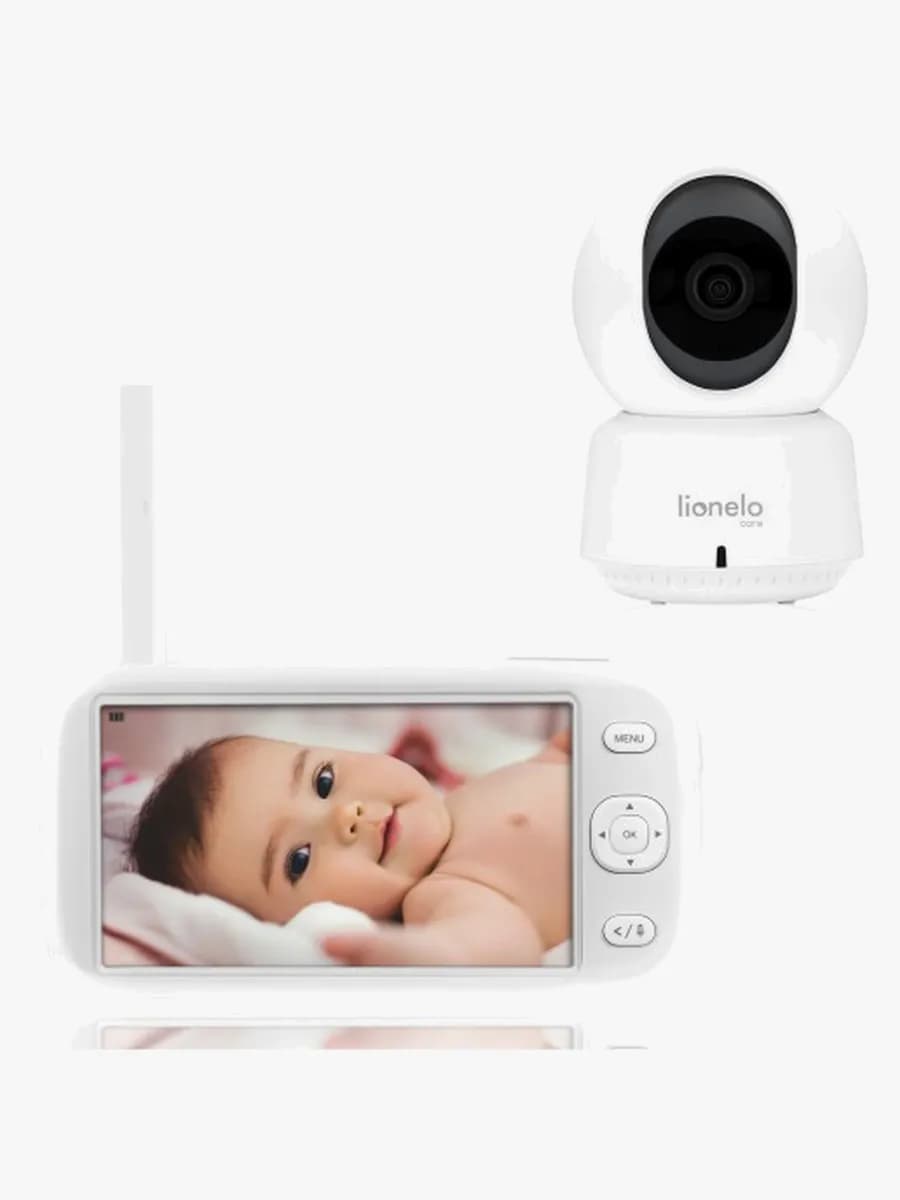 Lionelo Babyline 9.1 Babyvakt, Vit
