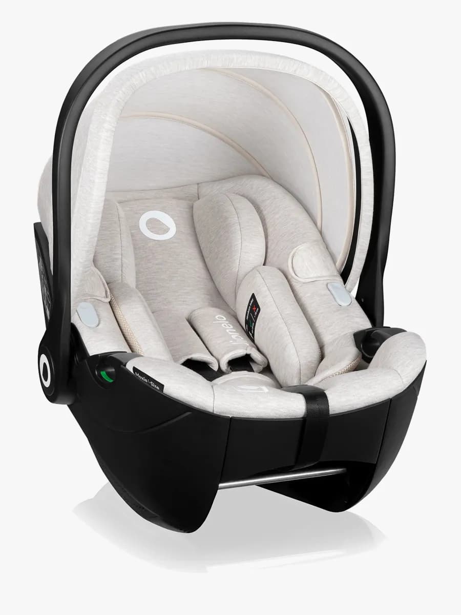 Lionelo Moxie i-Size Babyskydd, Beige Sand