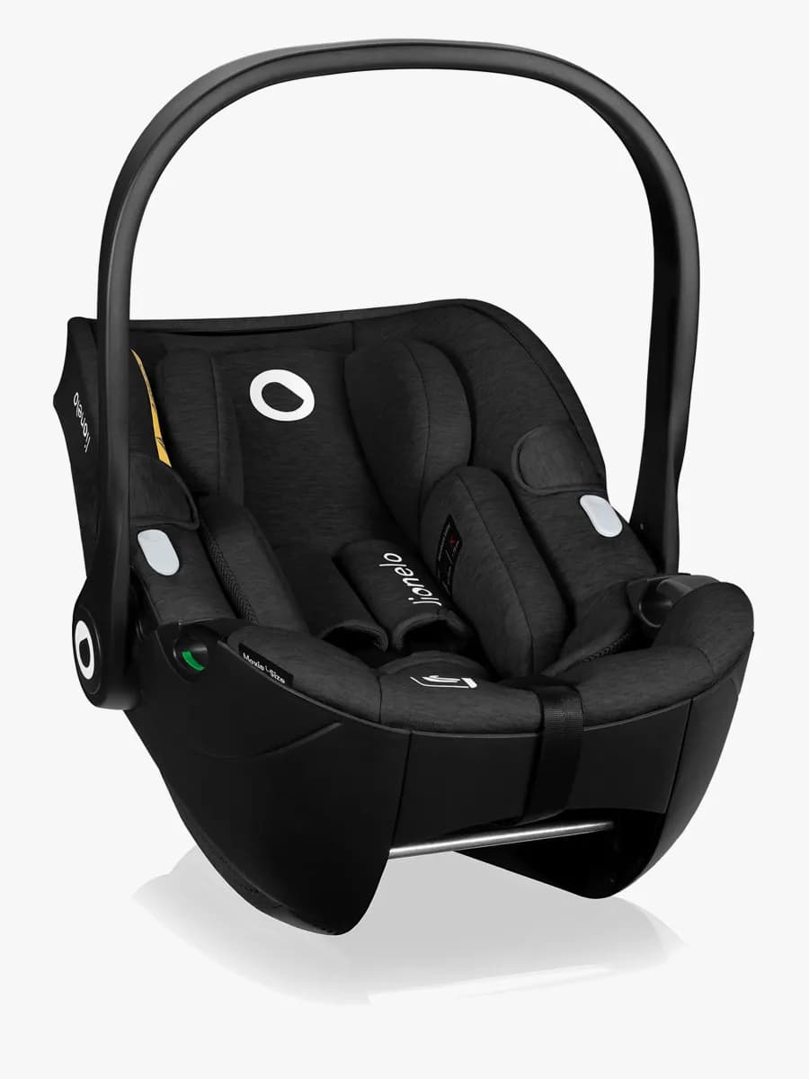 Lionelo Moxie i-Size Babyskydd, Black Carbon