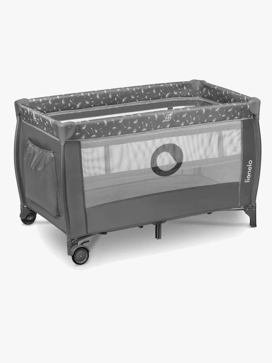 Lionelo STEFI PLUS Resesäng, Grey White