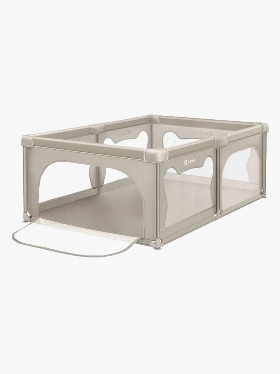 Lionelo WILLOW Lekhage  för Barn &  Baby, Beige Sand