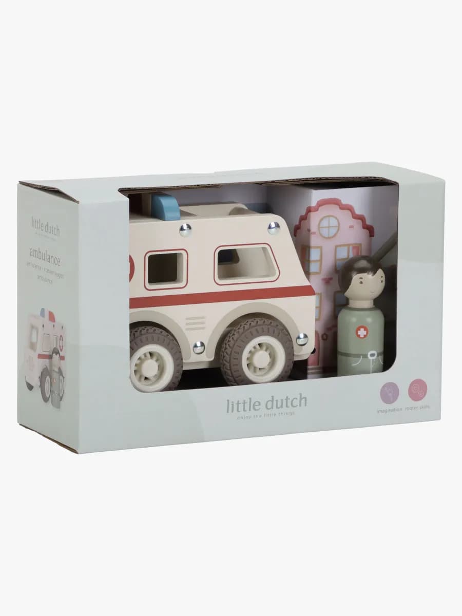 Little Dutch Ambulans med Peggdocka