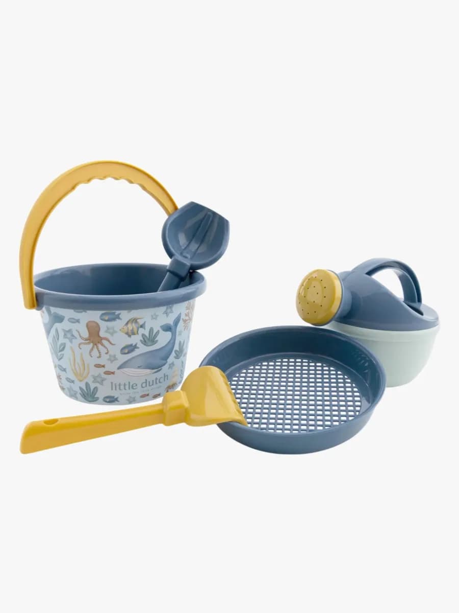 Little Dutch Ocean World Strandset 5 Delar, Blue