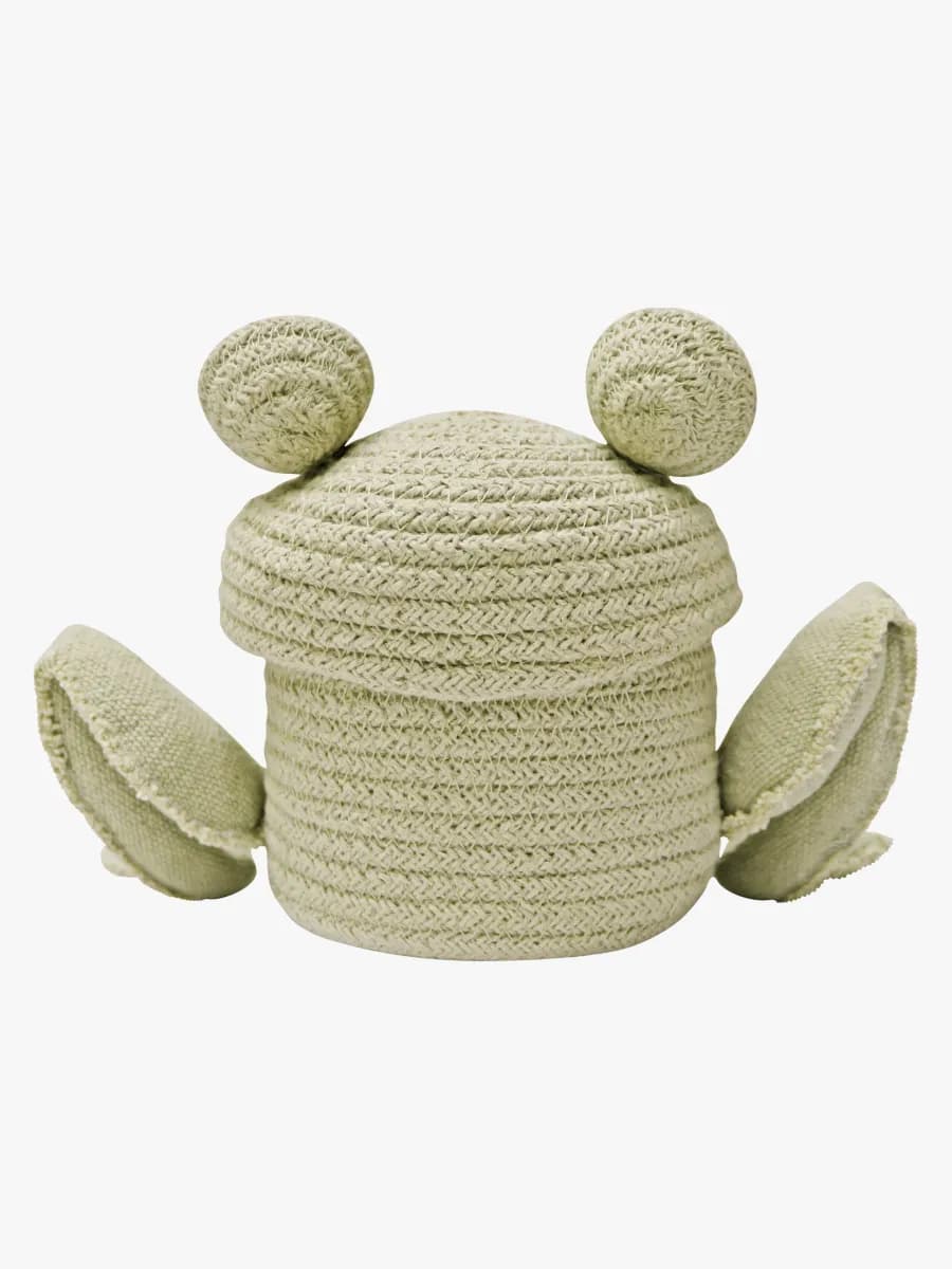 Lorena Canals Förvaringskorg Mini Fred the Frog, Förvaring Barnrum