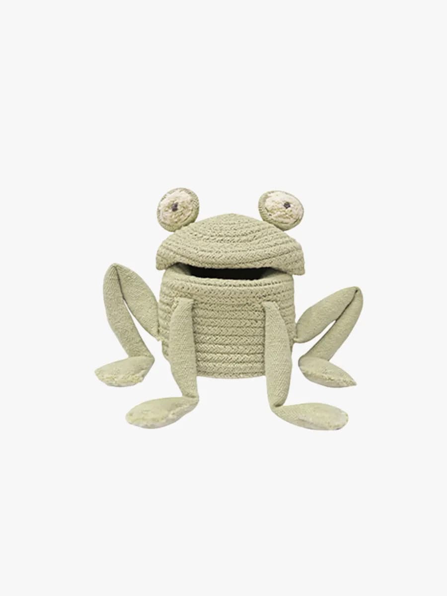 Lorena Canals Förvaringskorg Mini Fred the Frog, Förvaring Barnrum
