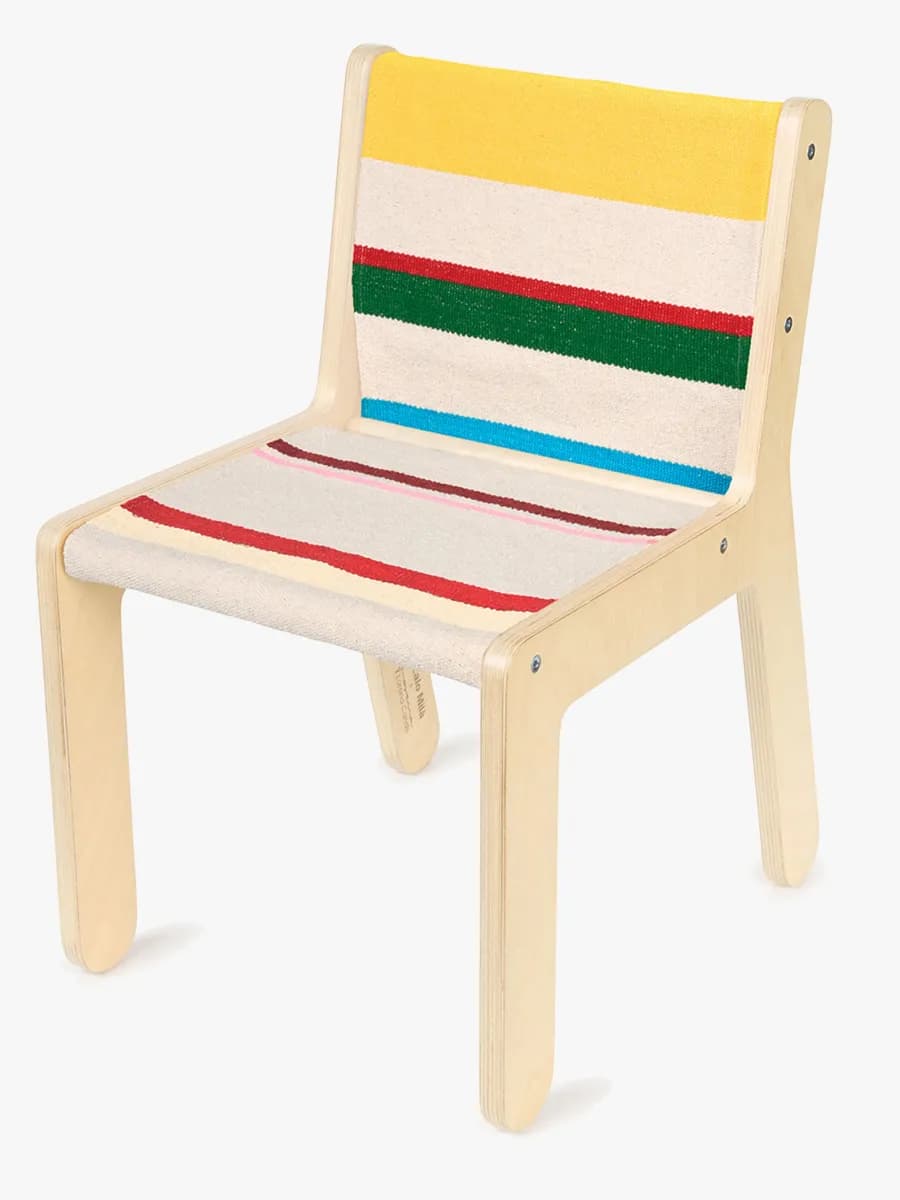 Lorena Canals Sillita Barnstol Kaarol, Natural/Multicolored