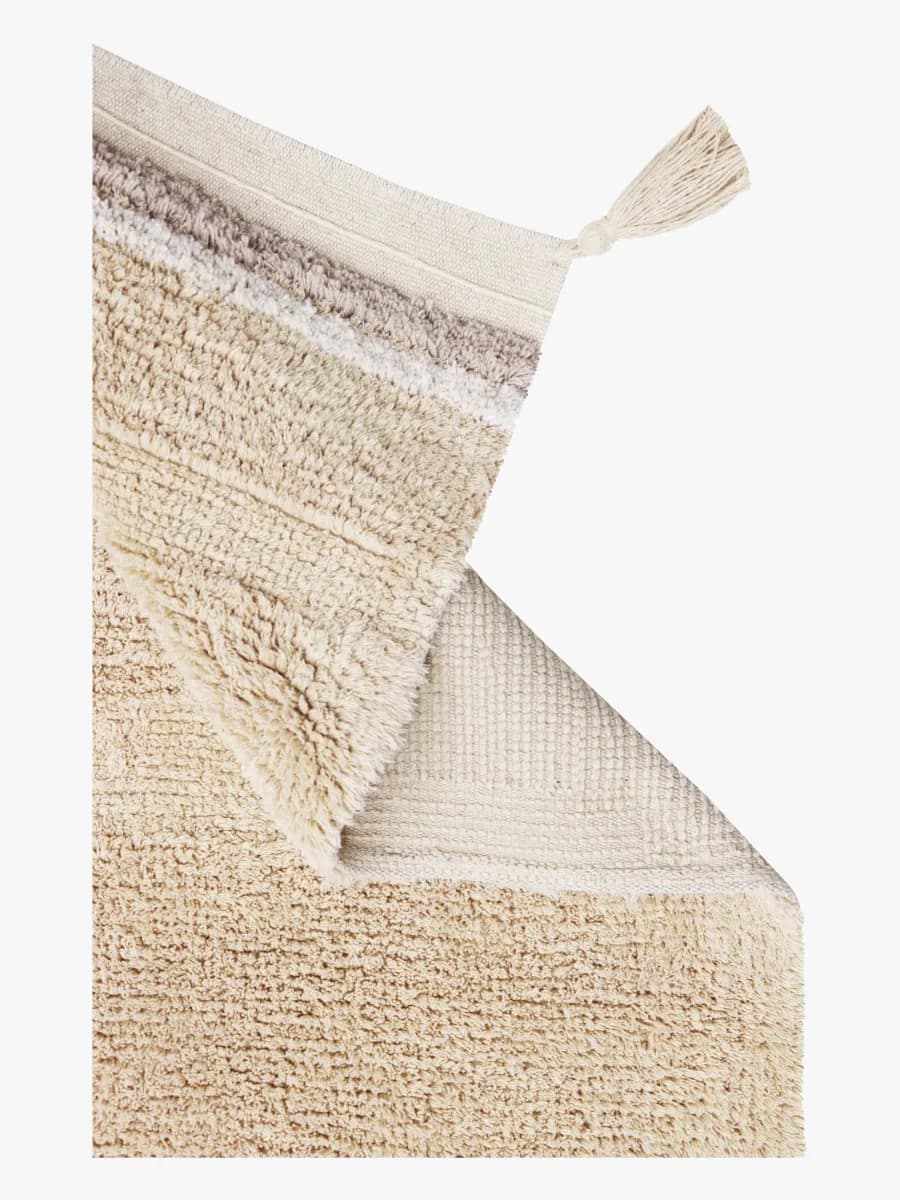 Lorena Canals  Tvättbar Barnmatta 90x130 Bloom, Guld, Barnrum