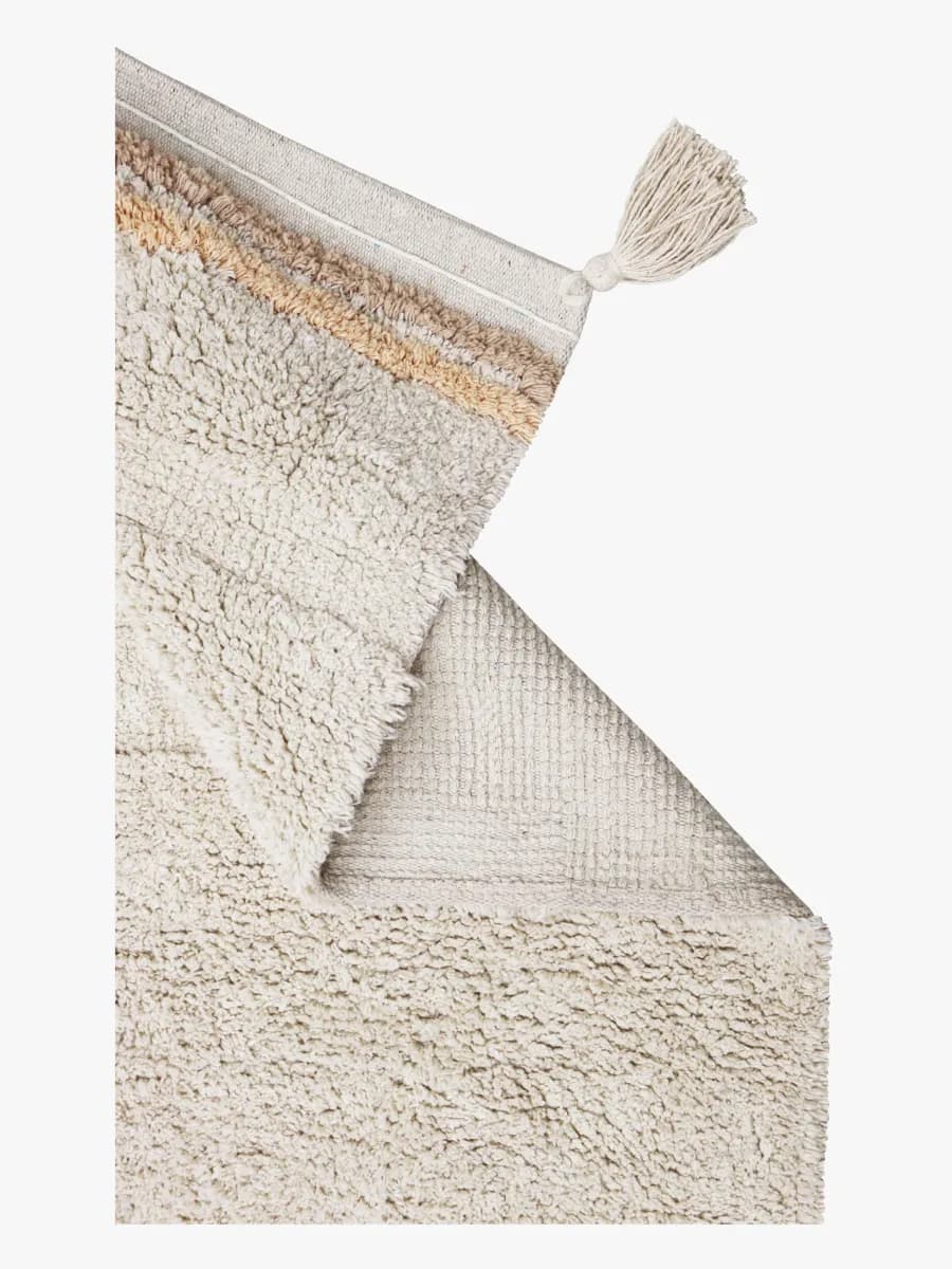 Lorena Canals  Tvättbar Barnmatta 90x130 Bloom, Natural, Barnrum