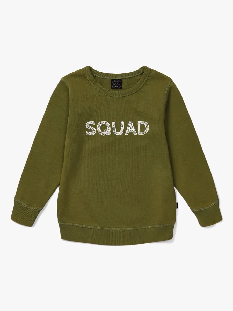 Luca &  Lola Adreano Tröja, Army Green 134-140
