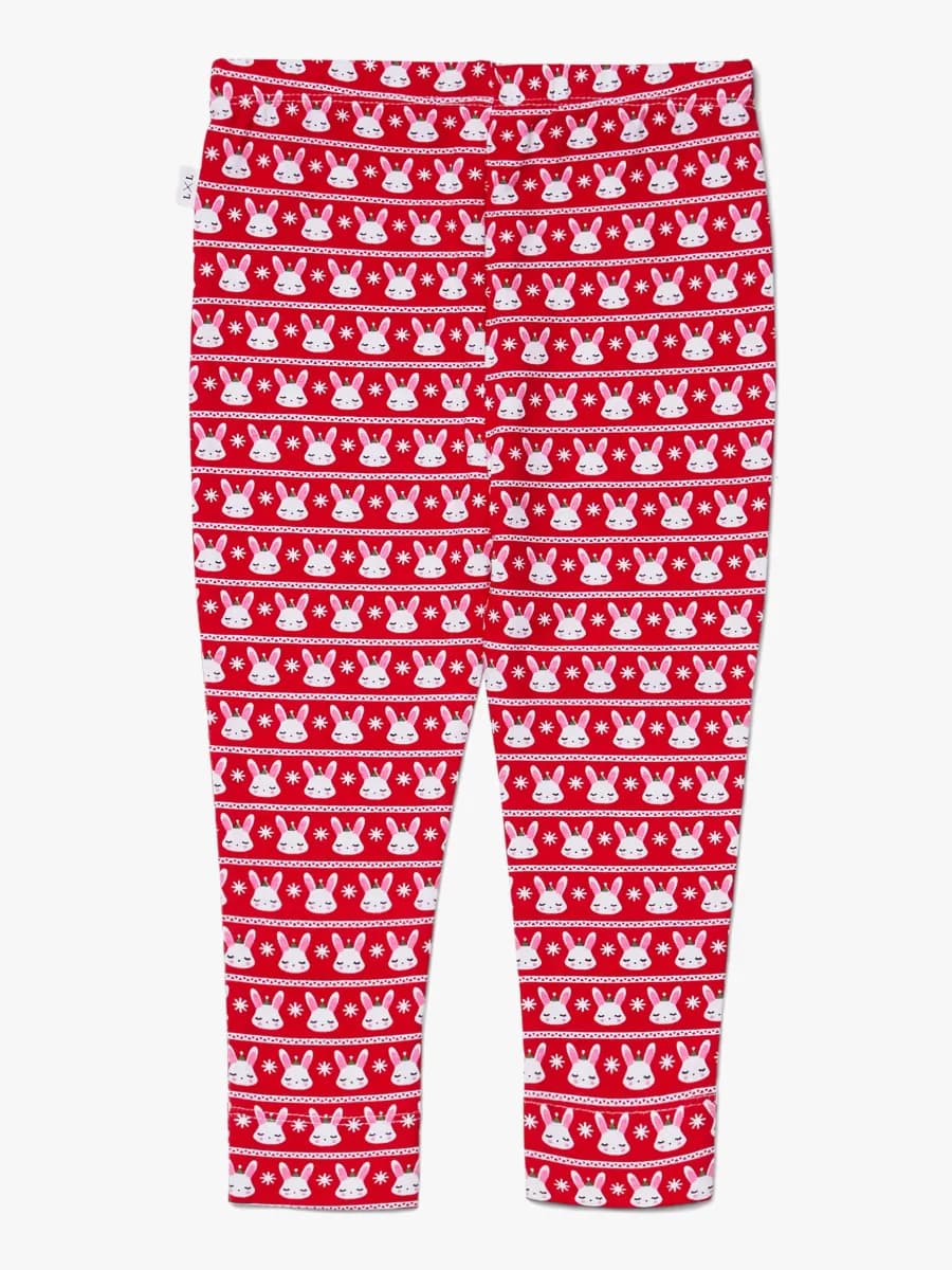 Luca &  Lola Baby Leggings Merry Babylove, Red 68