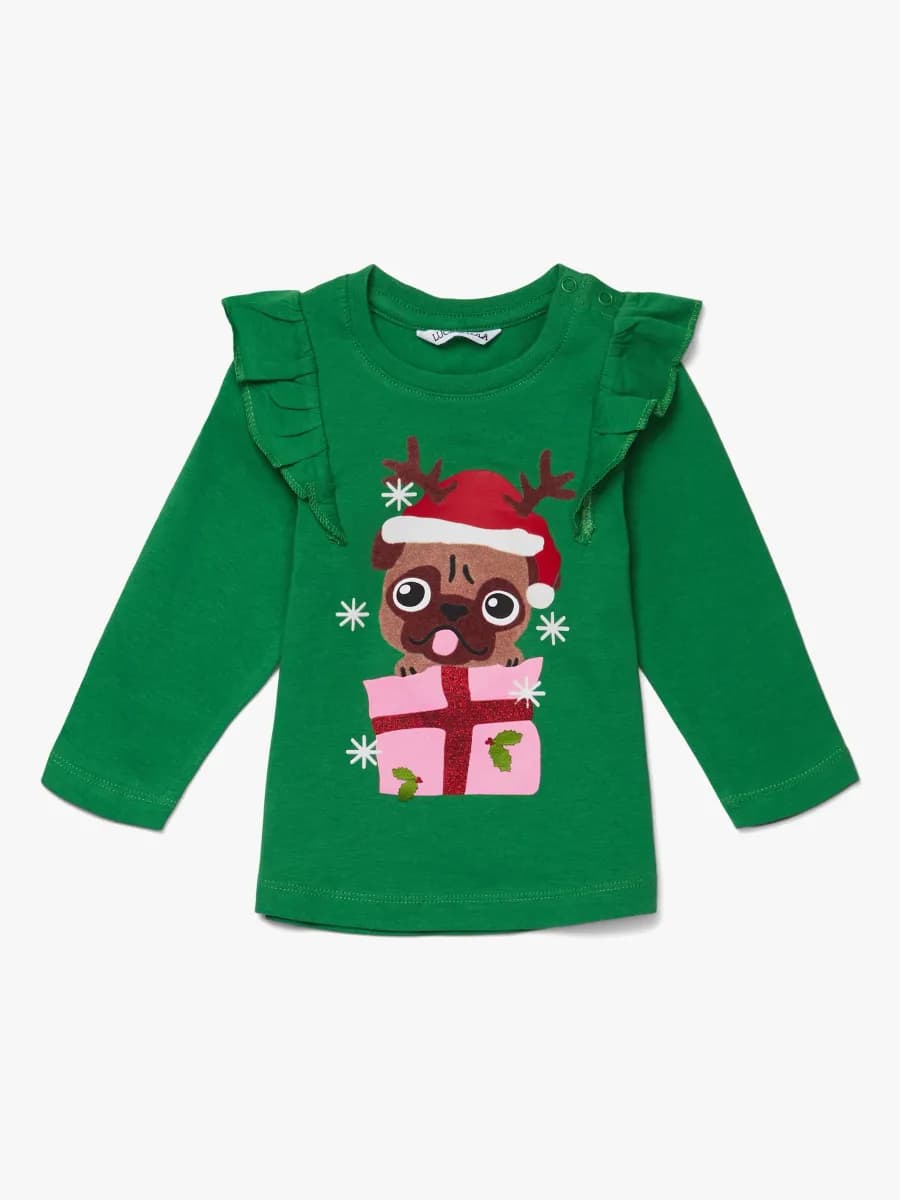 Luca &  Lola Baby Topp Merry Pugbaby, Green 56