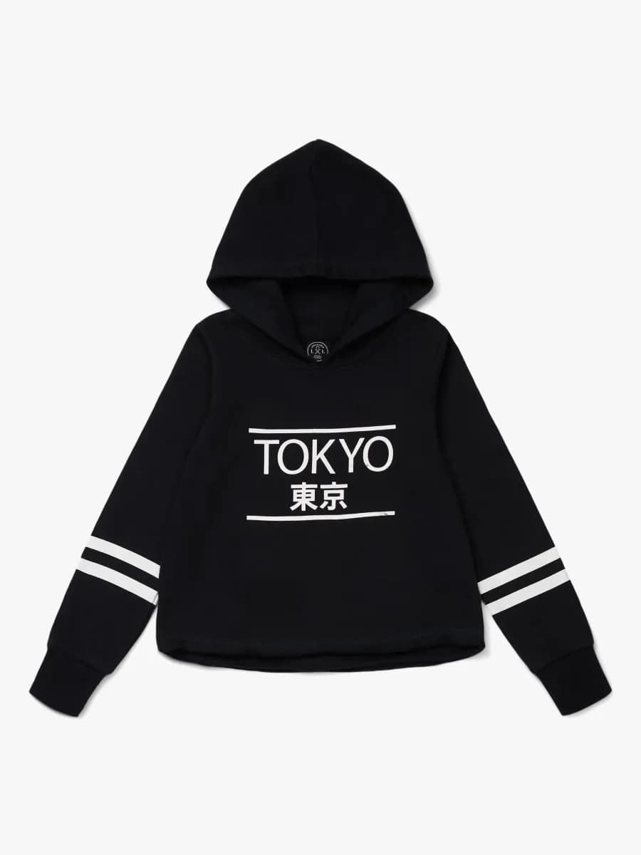 Luca &  Lola Diana Hoodie, Black 134-140