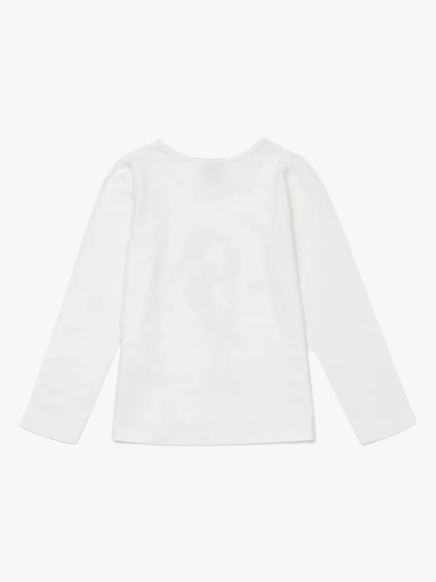 Luca &  Lola Fabianna Långärmad T-shirt, Offwhite 80