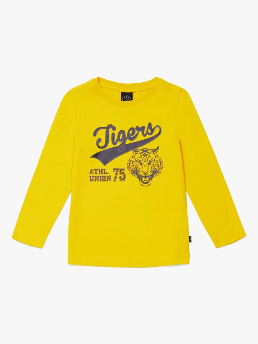 Luca &  Lola Gabriel Långärmad T-Shirt, Yellow 110-116