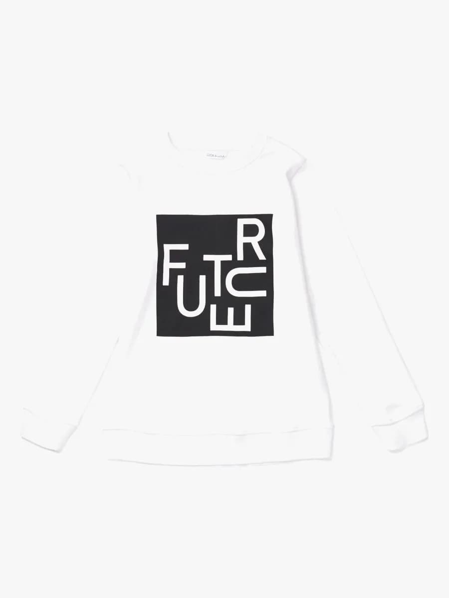 Luca &  Lola Leone Tröja, White 134-140