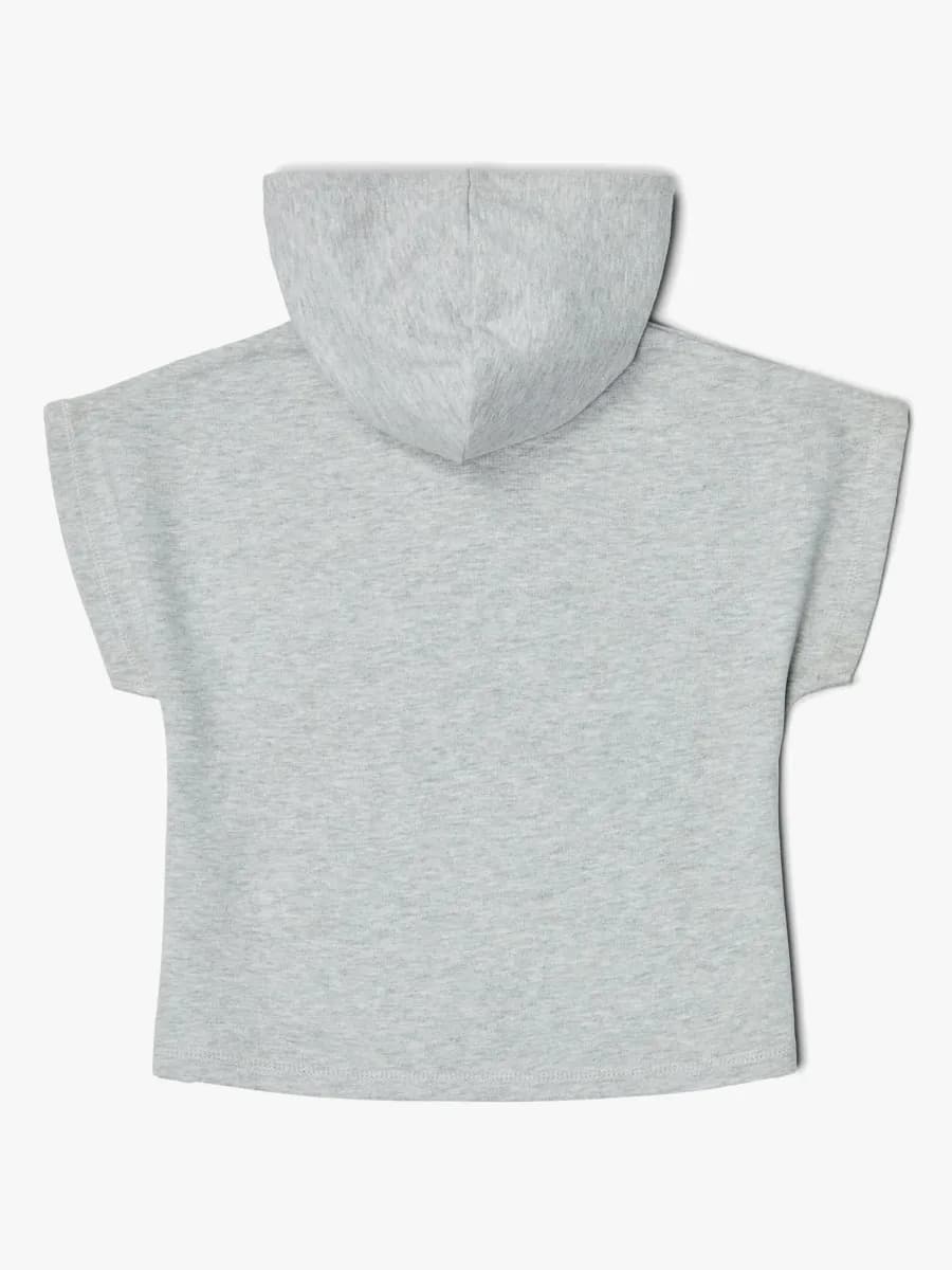 Luca &  Lola Rocolo Hoodie, Grey Melange 86-92