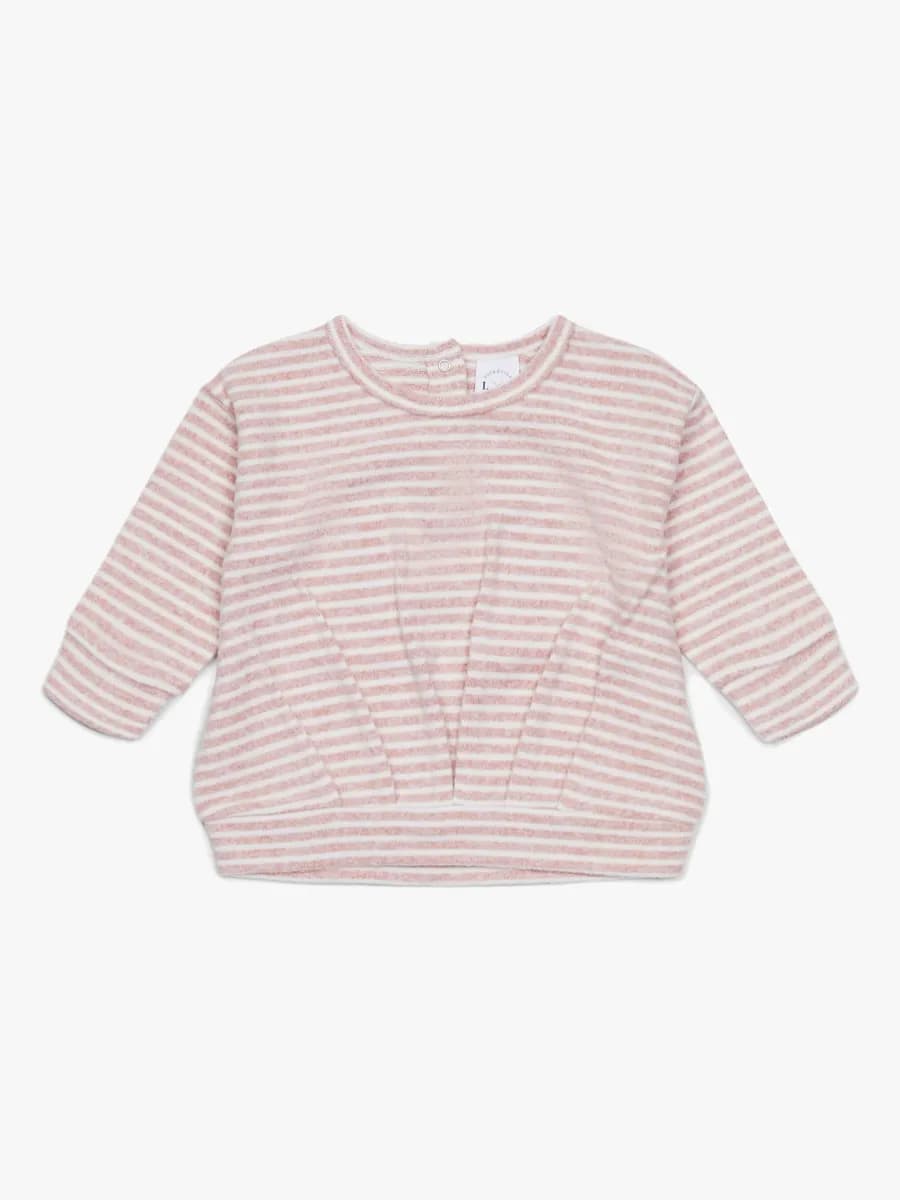 Luca &  Lola Rosella Tröja Baby, Pink Stripes 68