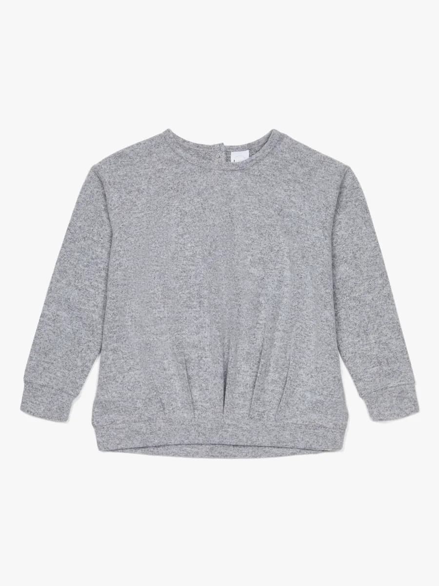 Luca &  Lola Rosella Tröja, Grey Melange 86-92