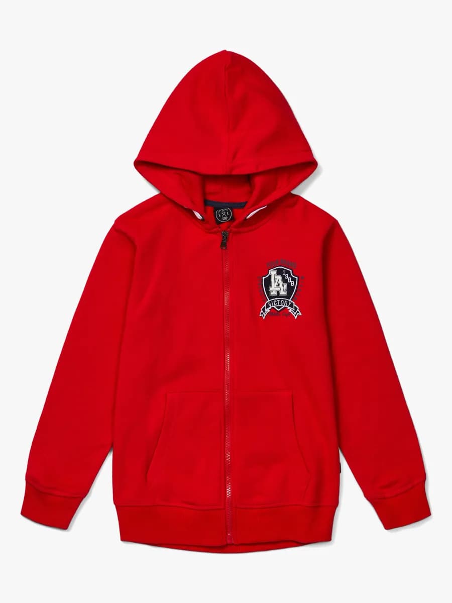 Luca &  Lola Ugo Hoodie, Red 98-104