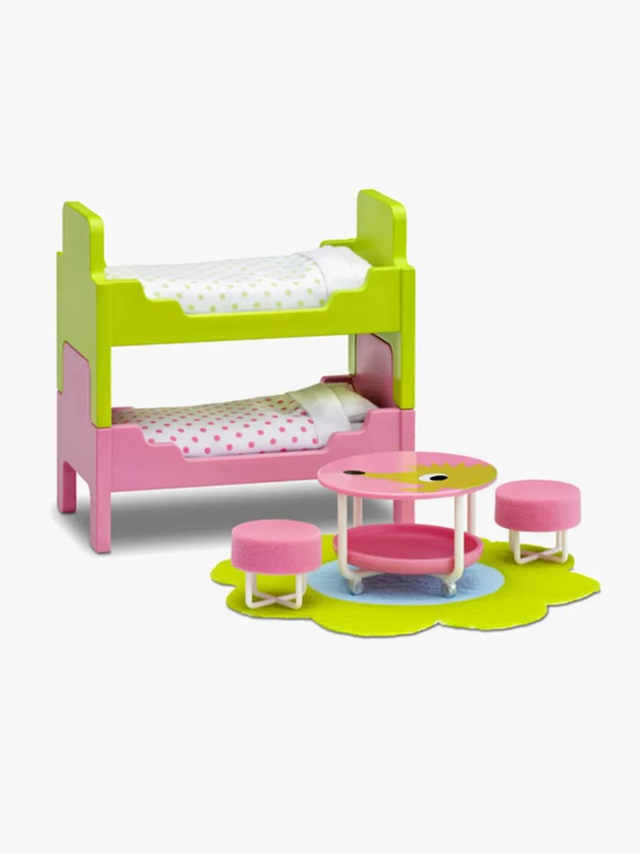 Lundby Dockhusmöbler Barnkammare