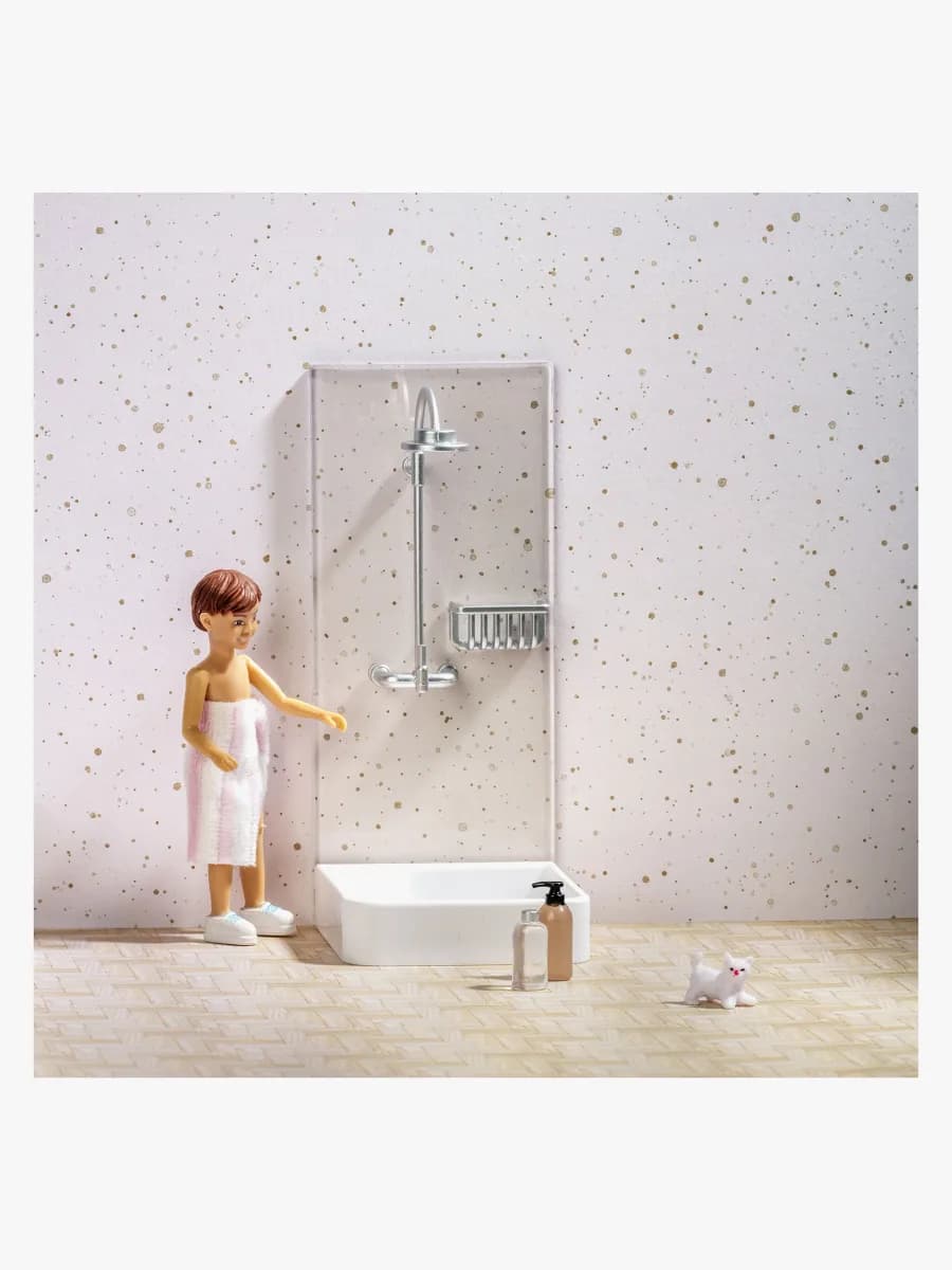 Lundby Dockhusmöbler Duschset