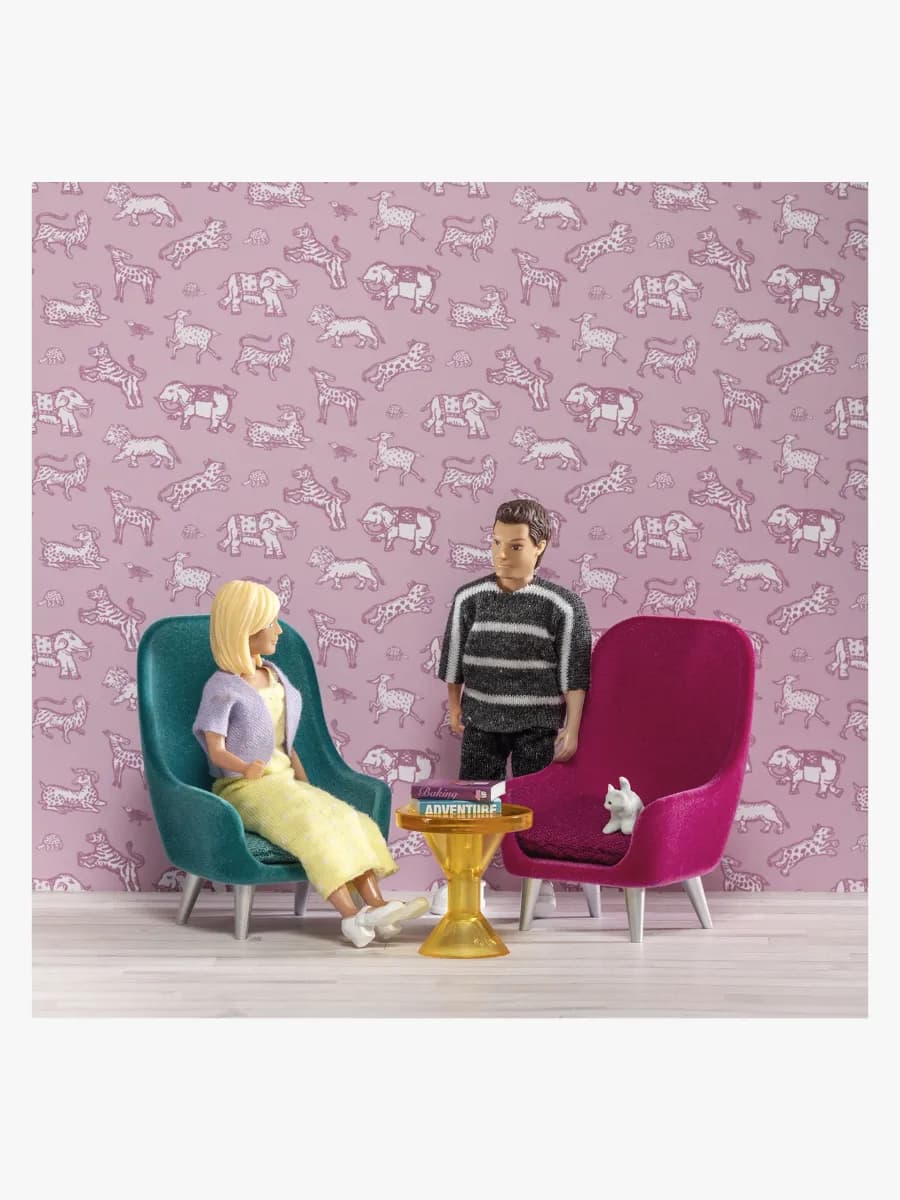 Lundby Dockhusmöbler Fåtöljset