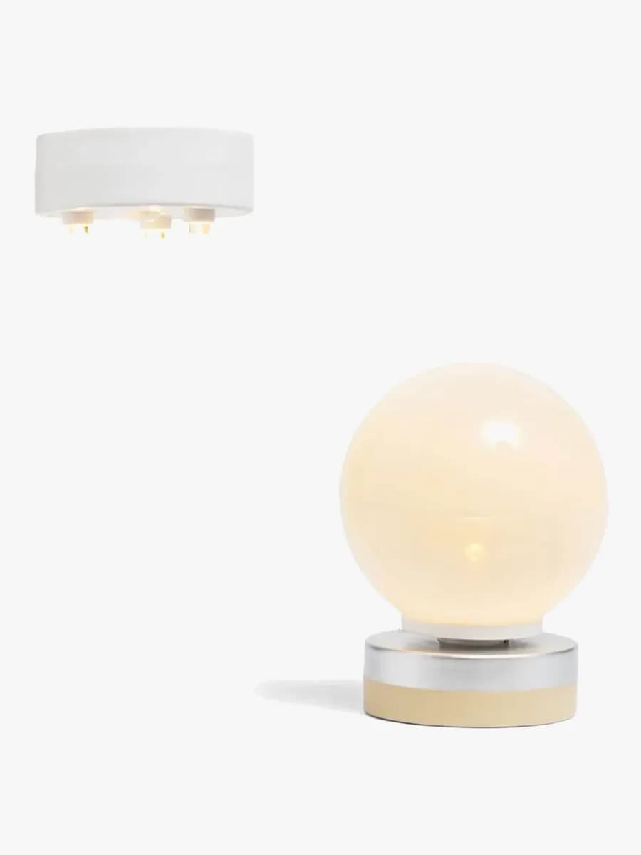 Lundby Dockhustillbehör Spotlights Och Golvlampa, Beige/Vit, Barnrum